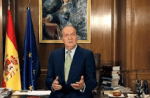 rey con banderas bien