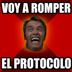 Que Rompimo Meme Yo rompo, tú rompes, él rompe………. Todos rompemos ¿El protocolo ...